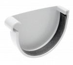 Заглушка желоба левая RAINWAY 130 мм